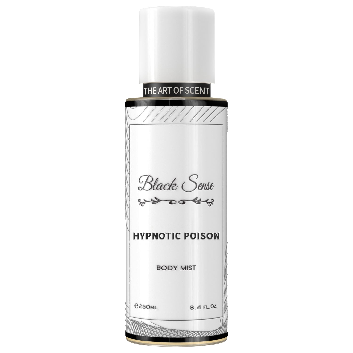 Black Sense Hypnotic Poison Body Mist – Bold romantic 250ml fragrance spray