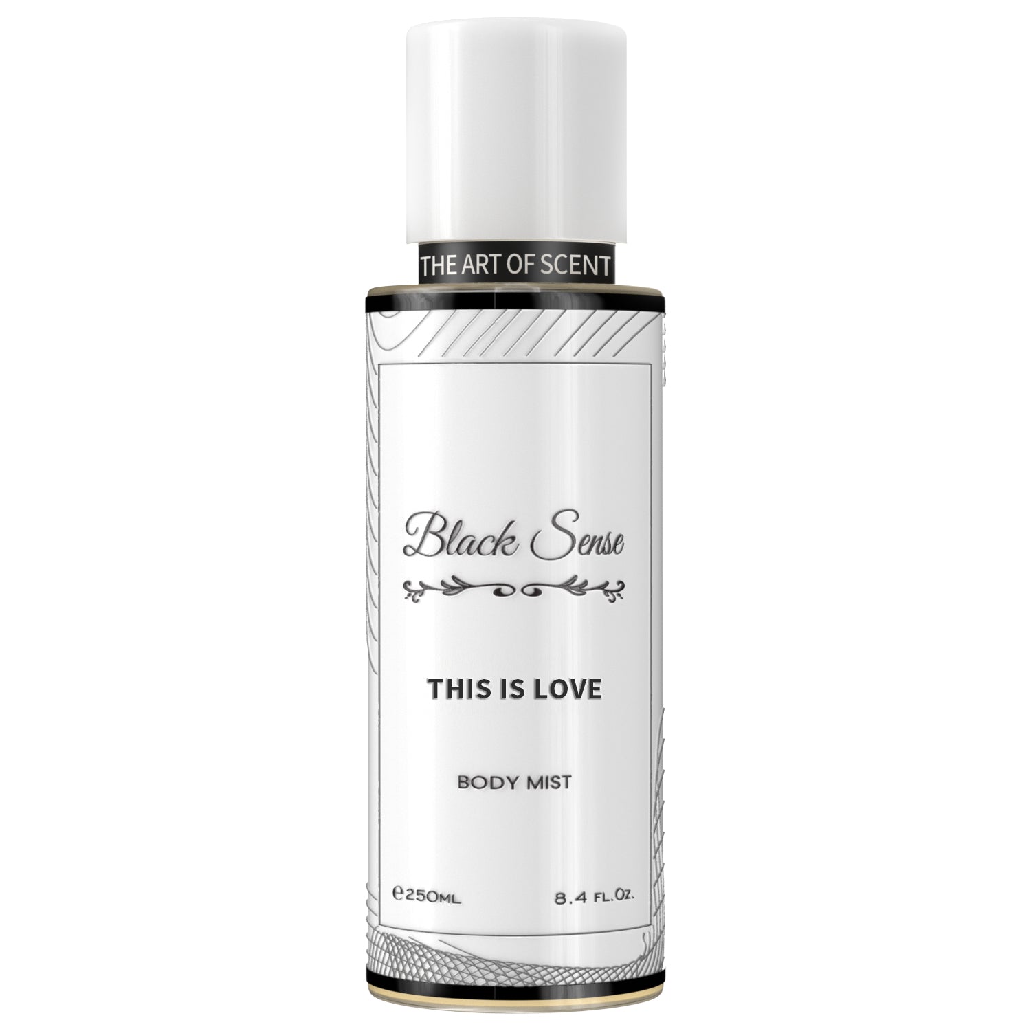 Black Sense This Is Love Body Mist – Warm romantic fragrance in 250ml spray